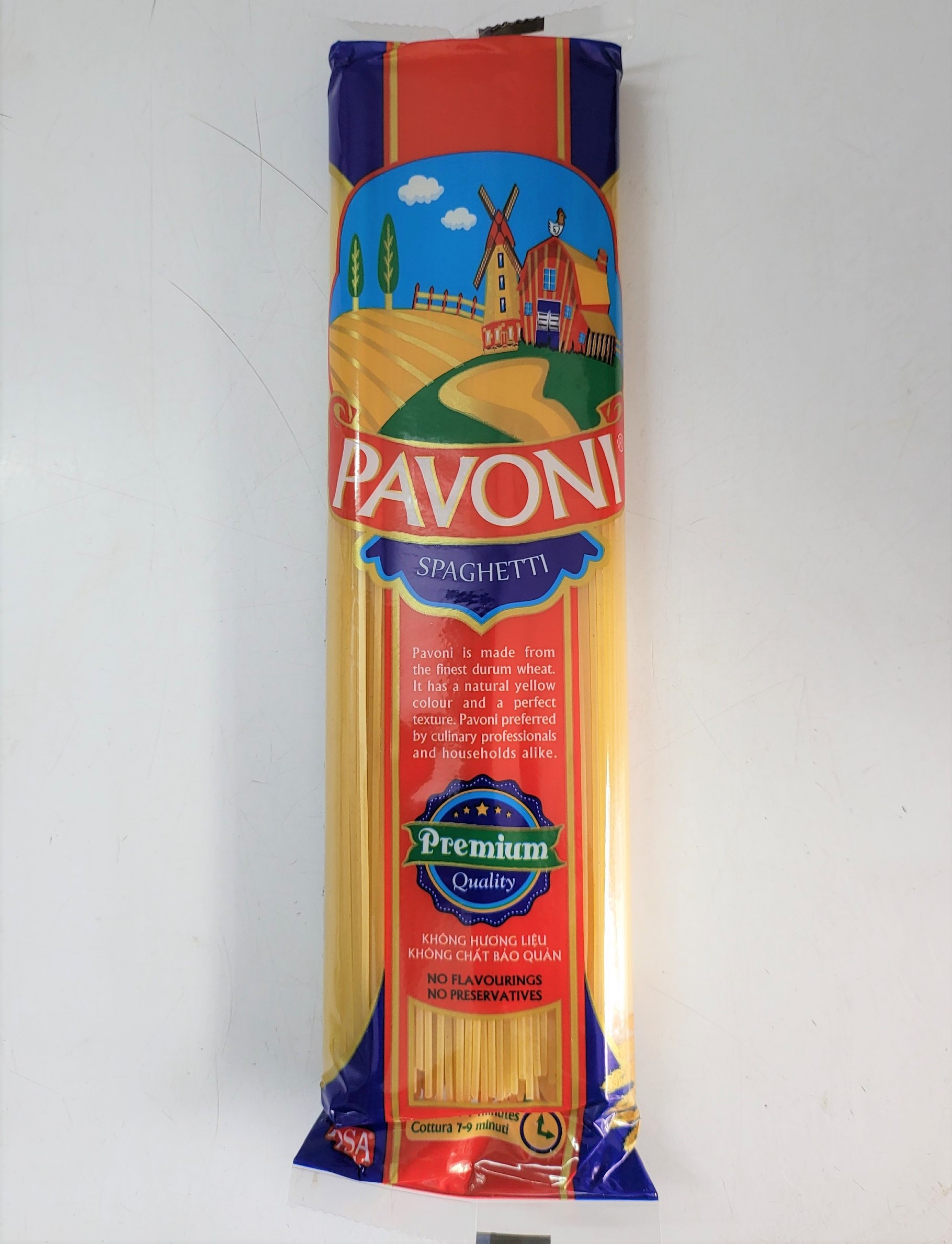 Mì ý pavoni spaghetti pasta