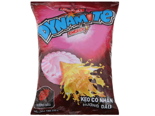 Kẹo bạc hà , Dâu, nhân socola Dynamite 330g