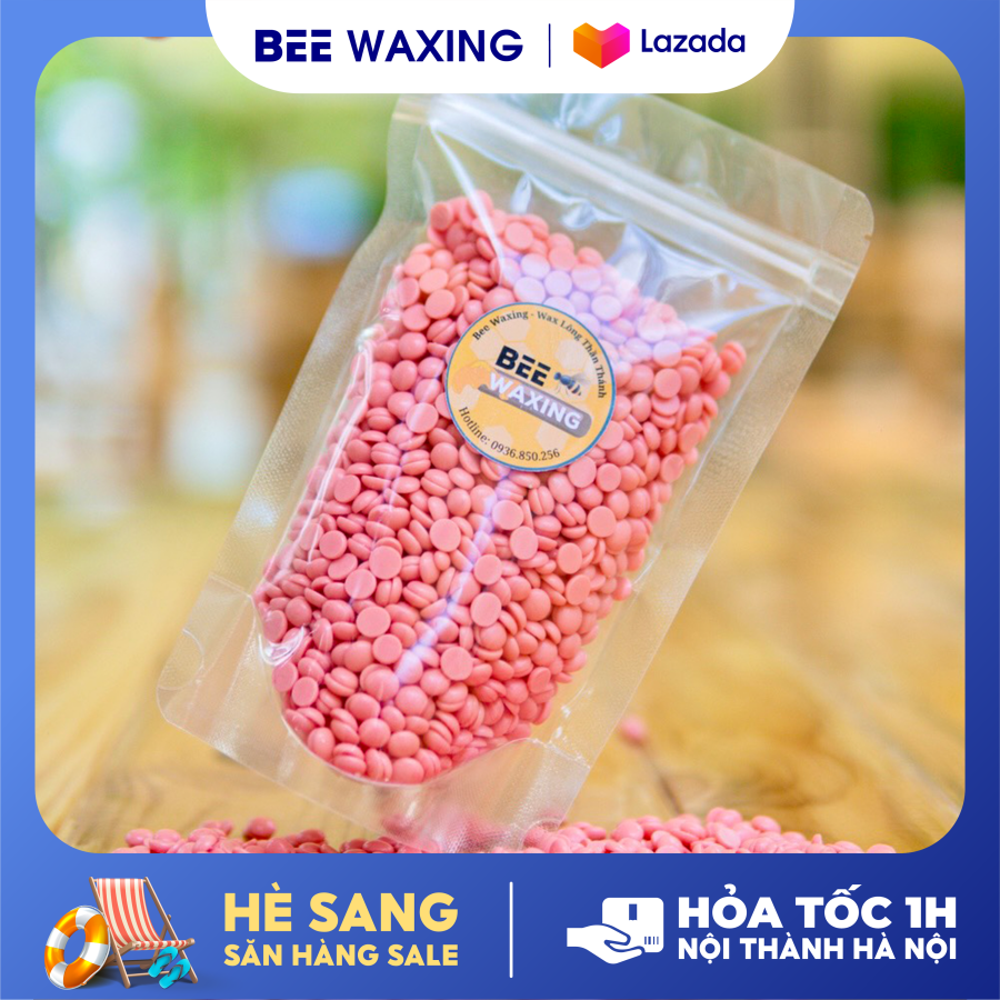 200g sáp wax lông hard wax beans - triệt lông tại nhà