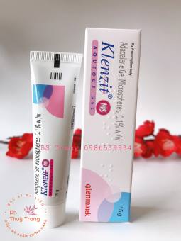 K.LEN ZIT MS 15g - adapalene 0.1% giảm mụn đầu đen, mụn ẩn, lỗ chân lông to, mụn viêm nhẹ, lcl to