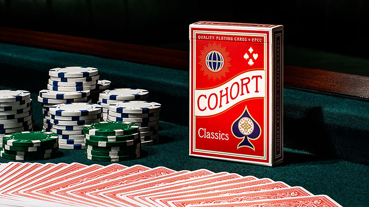 Bài Tây ảo thuật cao cấp chính hãng từ Mỹ: Red V2 Cohorts Playing Cards