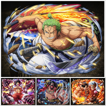 Tranh trang trí one piece 3D