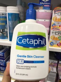 Sữa rửa mặt Cetaphil Mỹ chai 591ml
