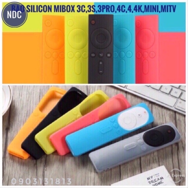 Bao silicon remote mibox 3c, 3s, 3s pro, 4c, 4, 4k, mini, mitv
