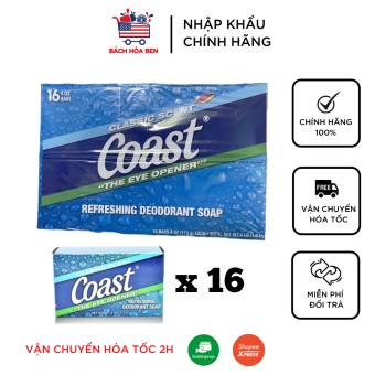 Lốc 16 cục xà bông COAST MỸ 113g