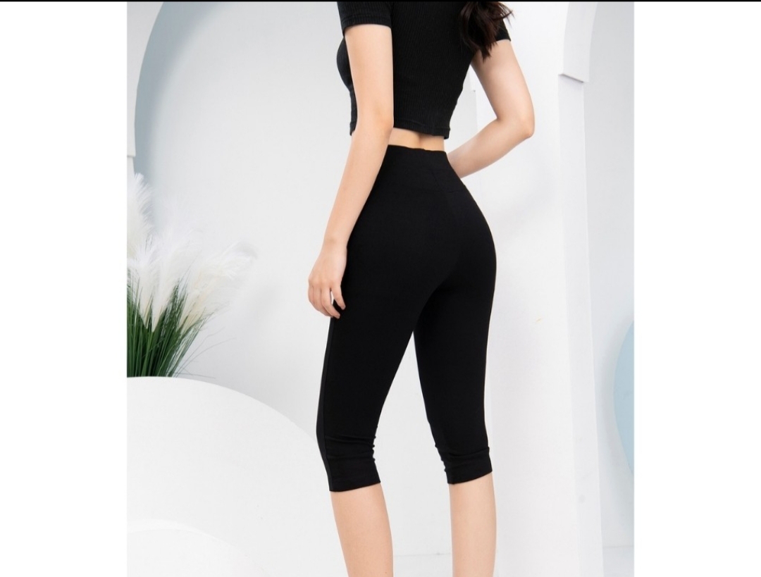 3 quần thun lửng 100k - quần thun lửng nữ - quần legging nữ