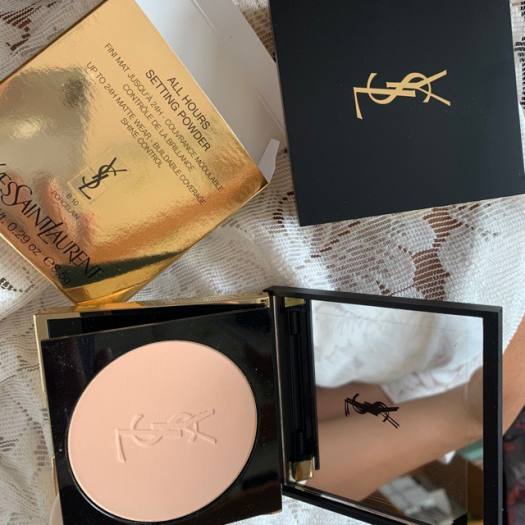 Phấn Phủ Dạng Nén YSL Yves Saint Laurent Encre de Peau All Hours Setting Powder Poudre Cho Lớp Nền Hoàn Hảo 24H