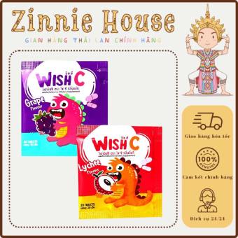 Kẹo ngậm Wish C Vitamin C loại viên 25mg dành cho trẻ em và người thiếu vitamin - Gói 20 viên