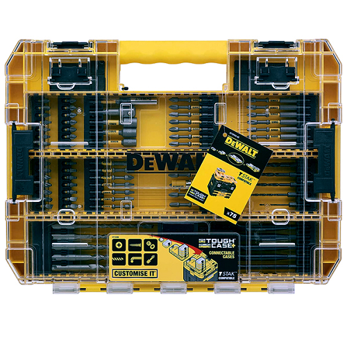 Bộ mũi vít, khoan dewalt dt70764-qz 75 chi tiết kèm hộp đựng| chính hãng