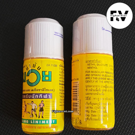 Dầu Nóng Xoa Bóp NAMMAN Dầu Muay Thai Boxing