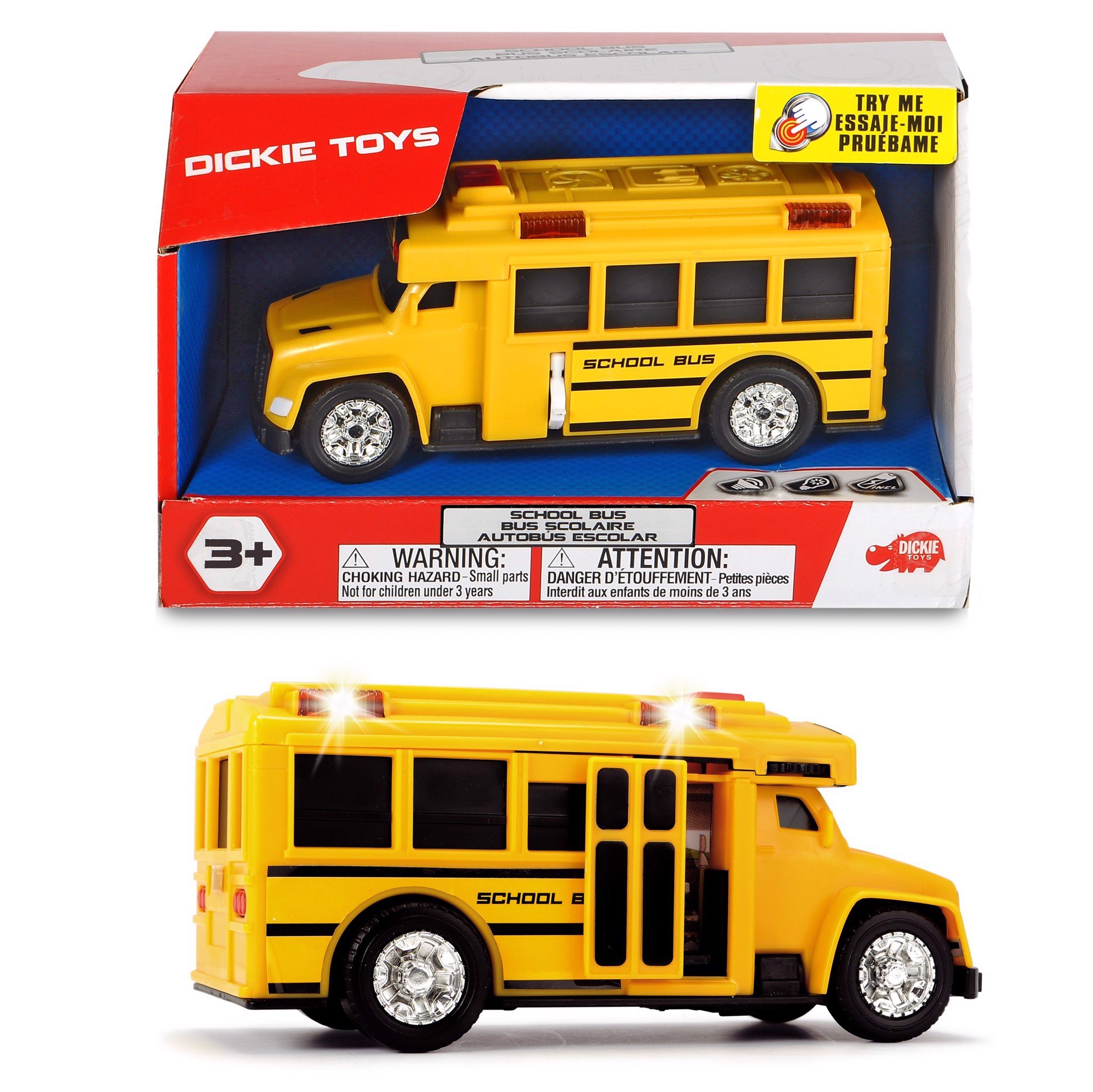 Đồ Chơi Xe Buýt Trường Học DICKIE TOYS School Bus 203302017EFS