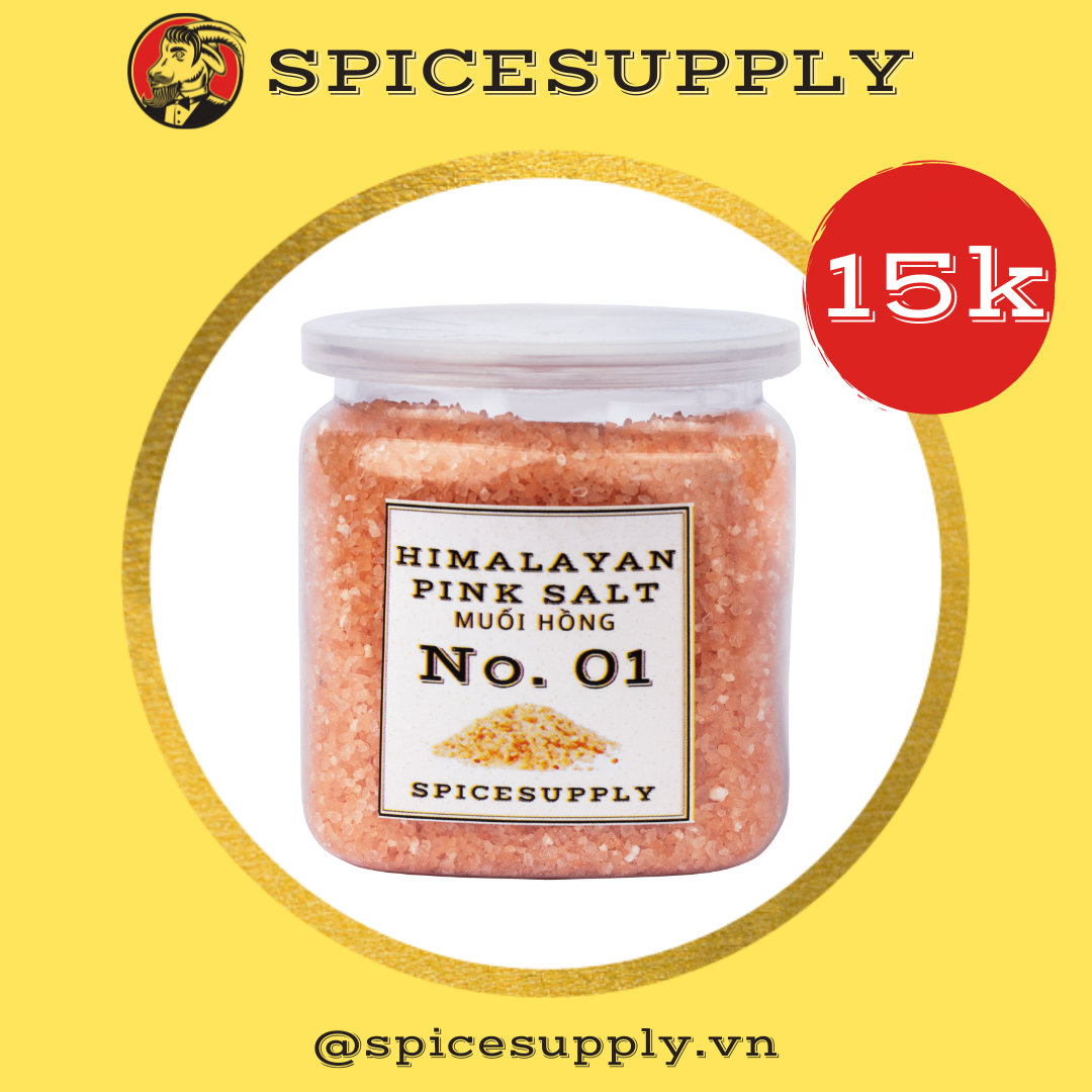 [HCM]Hũ Mịn(120Ml) 150g Muối Hồng Himalayan SPICESUPPLY Việt Nam