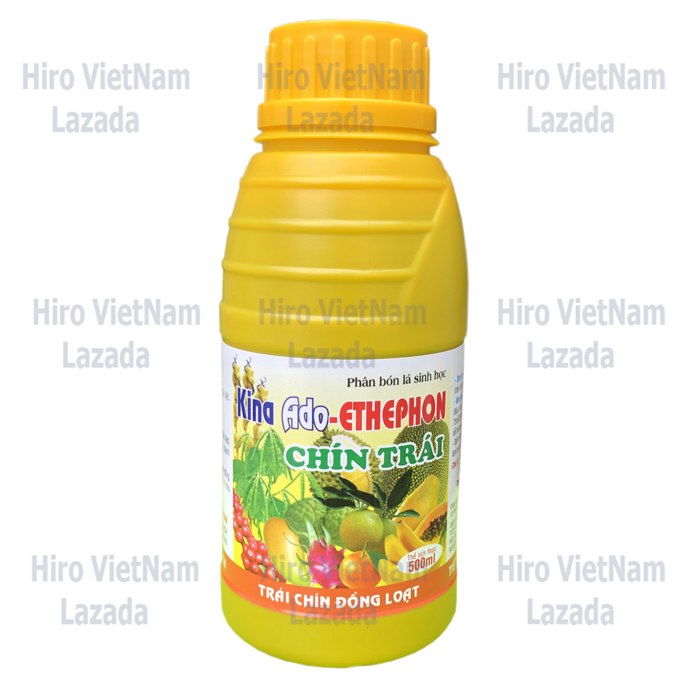 Phân Bón Lá Sinh Học Kina Ado – Ethephon – Trái chín đồng loạt (Chai 500ml)