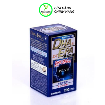 Viên Bổ Não Sáng Mắt DHA EPA Soft Capsule (120 viên) - MaxHealth vvv