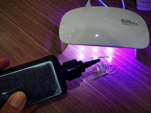 Đèn Uv Mini Sun 6 Bóng 6W Có Chân Đứng, Sấy Keo Uv, Sấy Móng Tay, Sấy Keo Dán Kính Uv