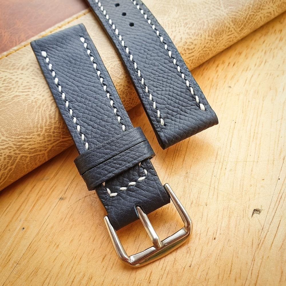 Dây Đồng Hồ Epsom lót Zermatt, Dây Da Đồng Hồ Nam, Dây Đeo Đồng Hồ, Dây Đồng Hồ Nam, Dây Da, Quai Đồng Hồ Thông Minh Size 18mm 20mm 22mm DW, Daniel Wellington, Orient, Seiko, Casio, Movado, Epsom B22 Vnstrap