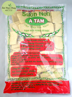 Sườn non chay A TAM gói 1 kg, nguyên liệu hữu cơ, tự nhiên, sạch, tốt cho sức khỏe dùng chế biến những món ăn nhẹ nhàng lành mạnh ngon như, cơm tấm chay, sườn sốt chanh dây, sườn xào chua ngọt