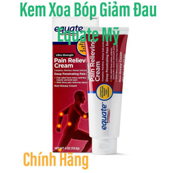 Kem Xoa Bóp Giảm Đau Mạnh Equate 113.3g Mỹ