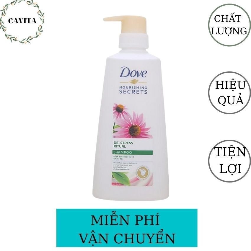 [FreeShip] Dầu Gội-Xả Dove 425ml Thái Lan CAVITA giúp nuôi dưỡng, phục hồi tóc sau khi nhuộm duỗi, lưu hương lâu (DOVE NOURISHING SECRETS)