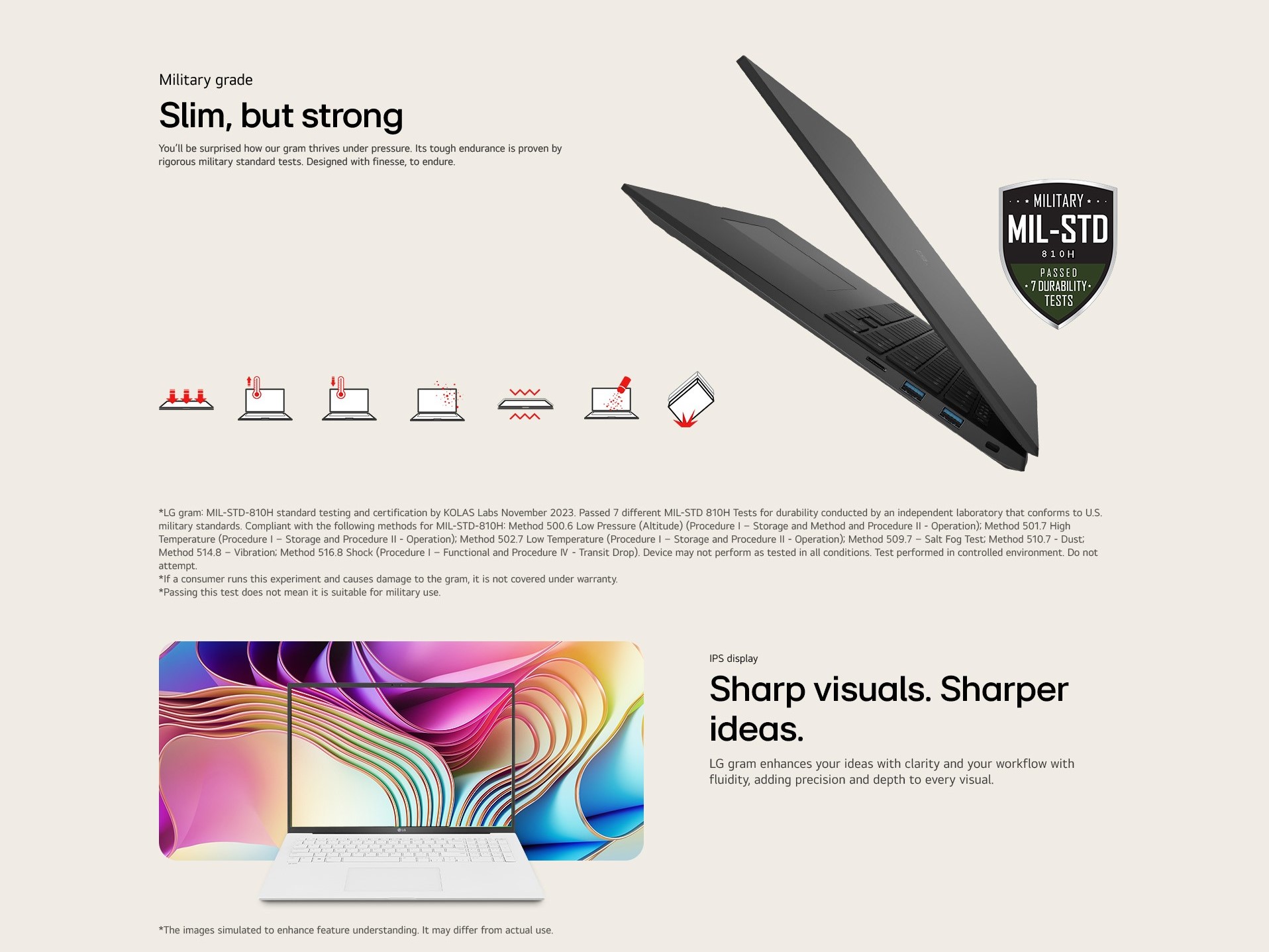 LG 17Z90S gram 17" Ultra-lightweight WQXGA Anti-glare IPS Display 512GB SSD with Intel® Core™ i7 Processor · v18