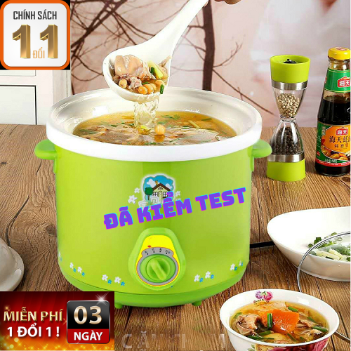 Nồi nấu chậm đa năng 2.5l, cách nấu cháo cho bé ăn dặm, nồi nấu cháo chậm cao cấp, hầm xương, kho thịt, kho cá đun nước nhanh chóng tiện lợi cho gia đình