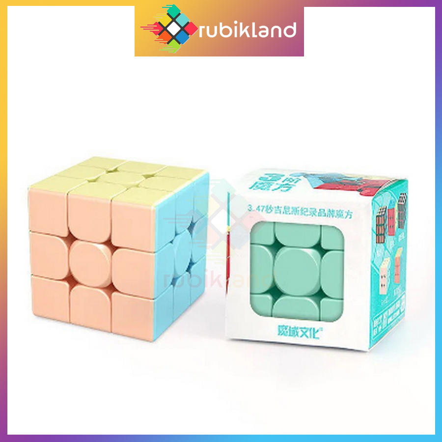 Rubik MoYu MeiLong Macaron 3x3 Rubic 3 Tầng 3x3x3 Pastel Biến Thể Đồ Chơi