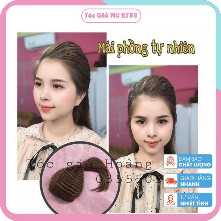 Tóc Mái Phồng Bấm Nhuyễn