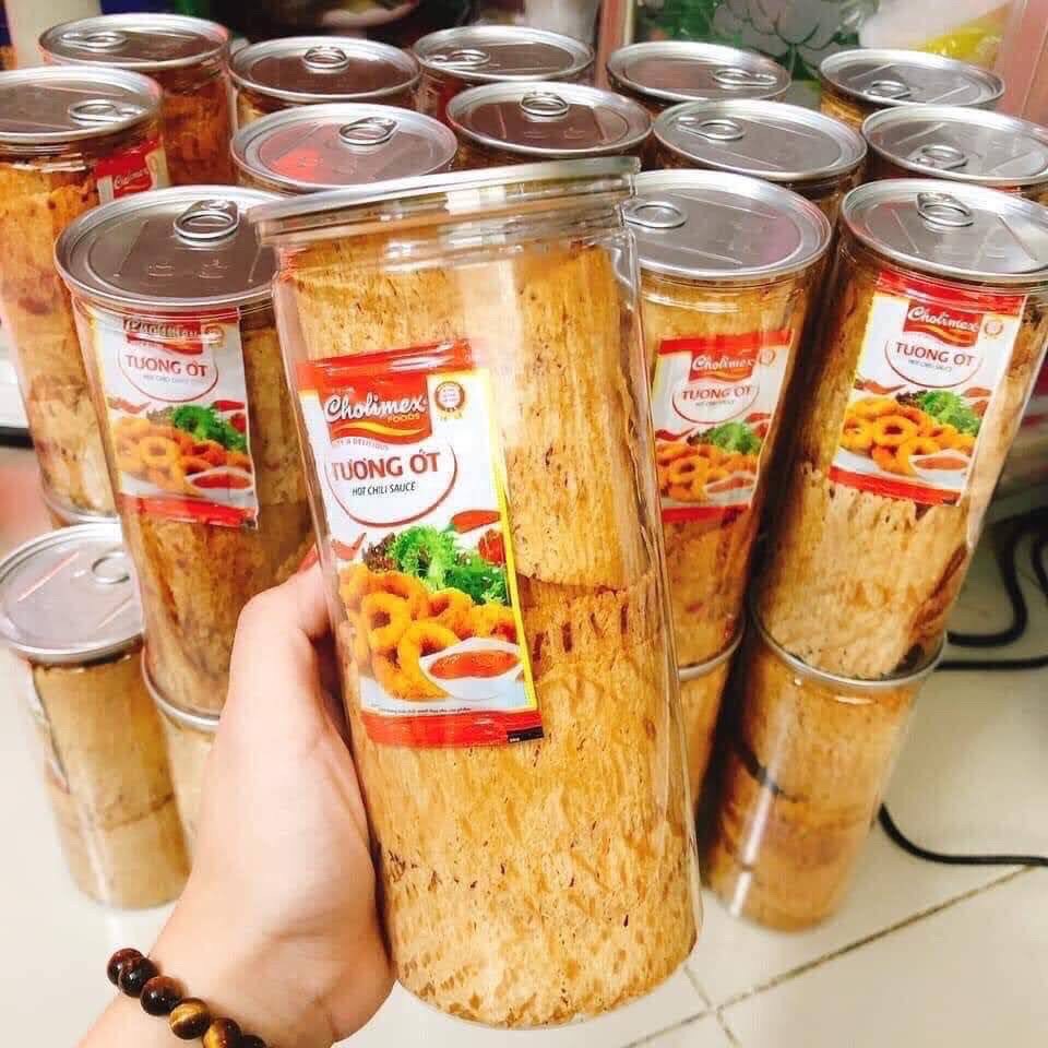 Mực cán tẩm vị
