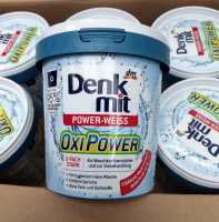 Hàng Đức bột tẩy trắng tẩy vết bẩn đa năng Denkmit Oxi Power hộp 750g hàng chính hãng