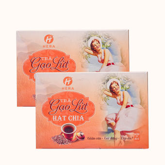 TRÀ GẠO LỨT HẠT CHIA HERA GIẢM CÂN GẠO LỨT HERA