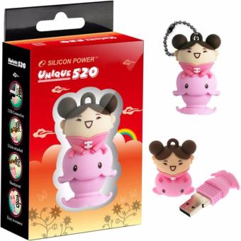 Usb silicon power unique 520 chống sốc chống nước 4gb 8gb