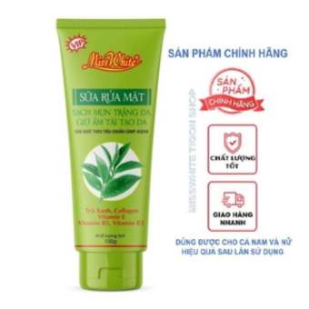 Sữa rửa mặt TRÀ XANH Misswhite 100g