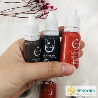 Mực Học Phun Xăm, Tattoo, Mực Tập xăm trên Da Giả (Đen, Nâu, Đỏ)