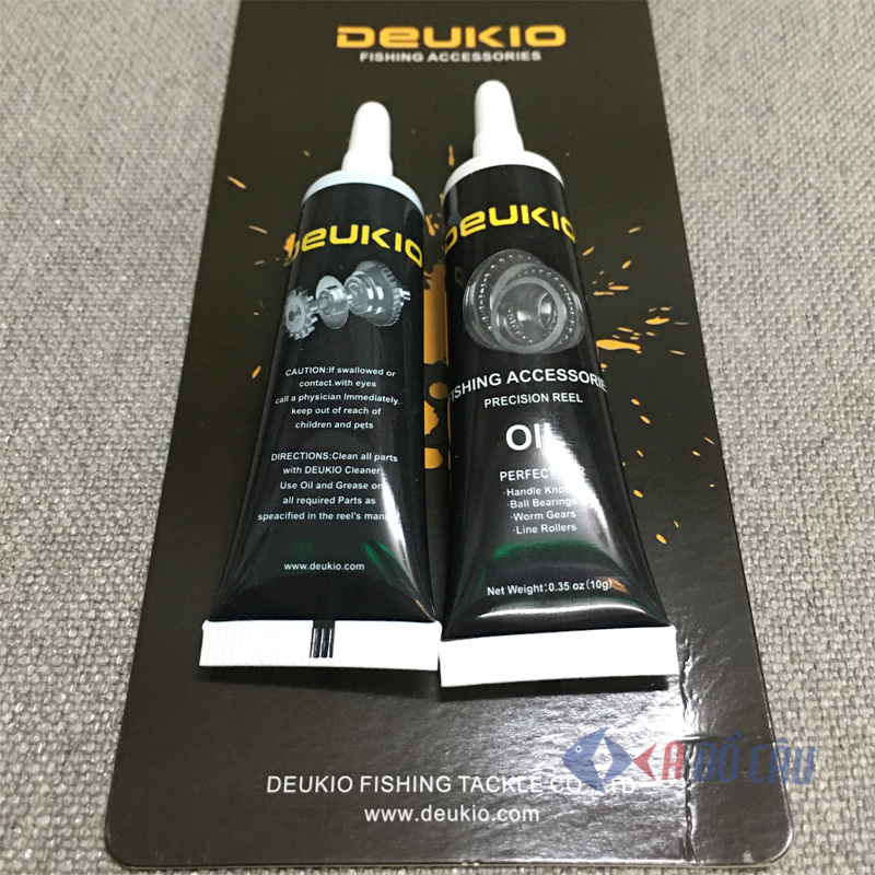 Dầu mỡ bảo dưỡng máy câu Deukio