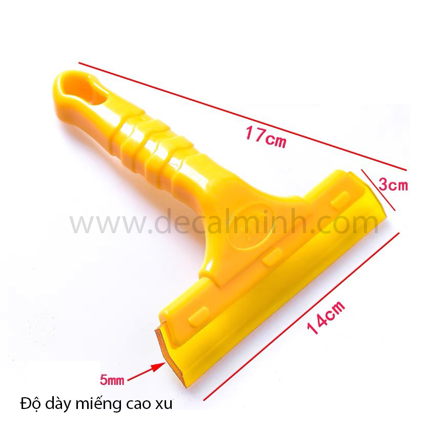 🚗 dụng cụ dán decal, gạt kính,gạt nước... lưỡi cao su dày