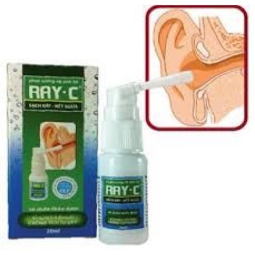 Xịt vệ sinh tai Ray C