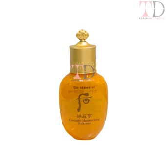 Nước Hoa Hồng cân bằng Whoo vàng Essential Moisturizing Balancer 20ml tái tạo da dưỡng ẩm mềm mịn