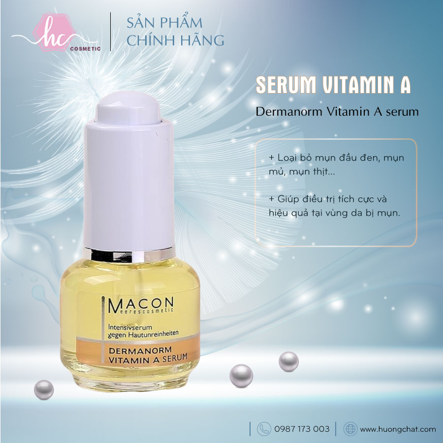 Serum Vitamin A Cho Da Mụn Thâm - Hương Chất Cosmetic