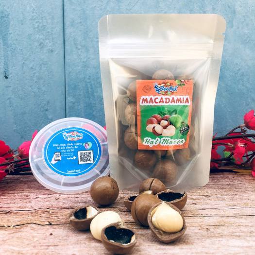 Hạt Macca (Có Tặng Dụng Cụ Tách Vỏ) - Hạt To, Đều - Chất Lượng Macca Úc