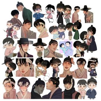 Sticker Dạ Ký/ Dạ Xuân Họa/ Painter Of The Night