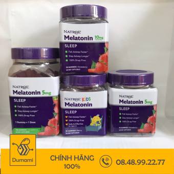 Kẹo dẻo hỗ trợ giấc ngủ Natrol Melatonin 10MG - 90 viên của Mỹ