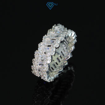 Nhẫn nam bạc thật đính đá cá tính NNA0177 - Trang Sức TNJ