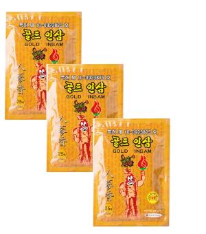 COMBO 3 GÓI cao dán hồng sâm sâm giảm đau 25 miếng / gói - INSAM