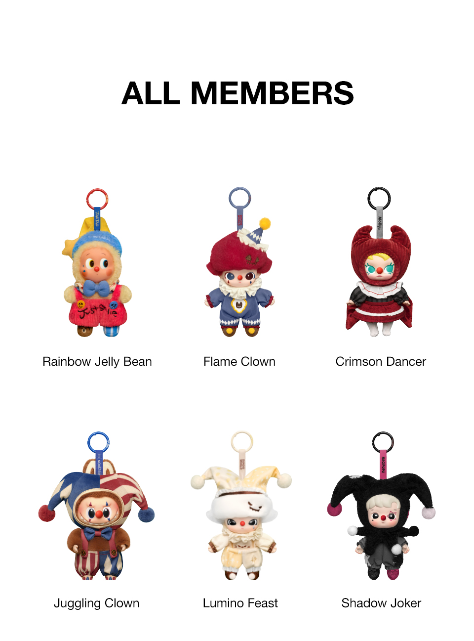 POP MART WHY SO SERIOUS Series-Vinyl Plush Pendant Blind Box