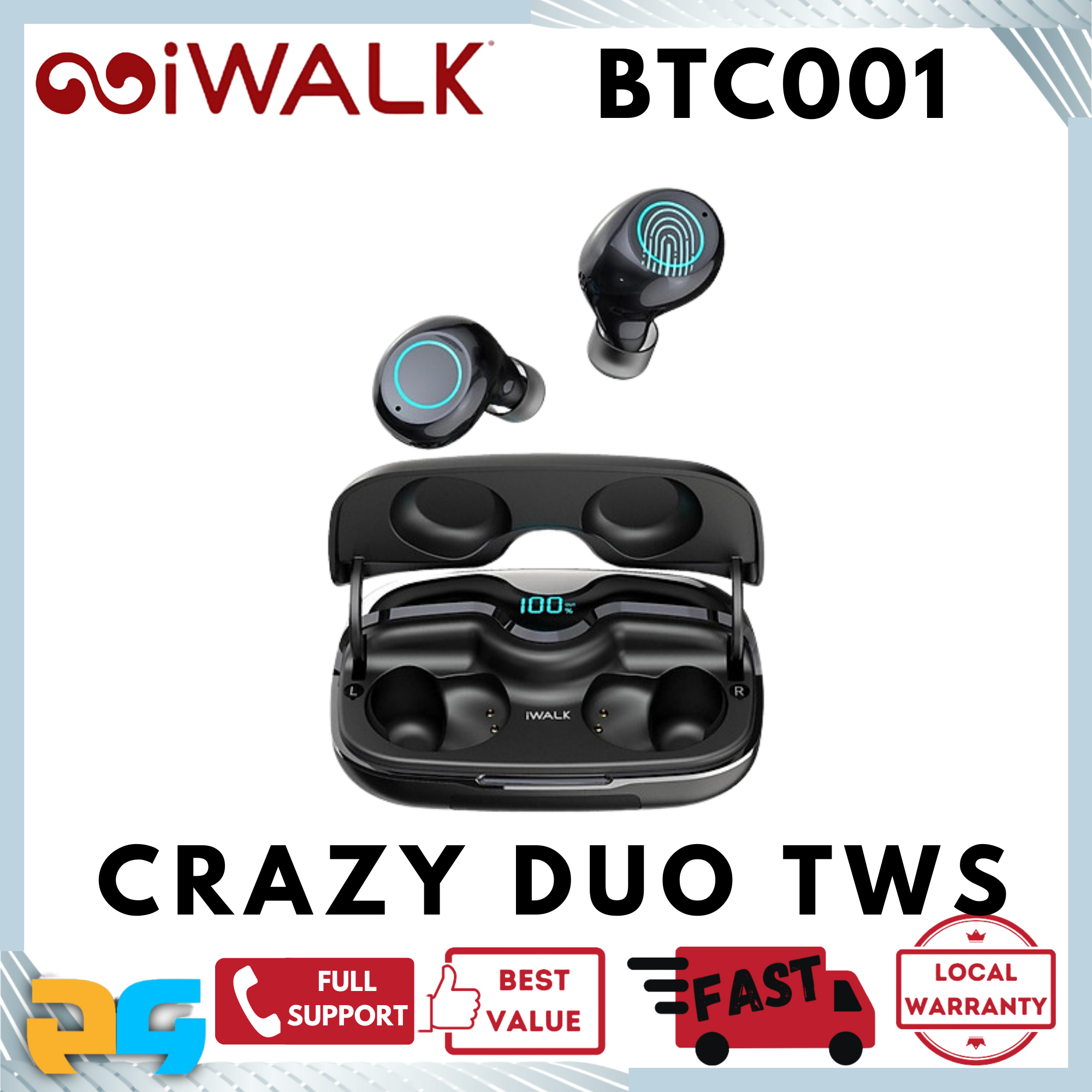 iwalk btc001 wireless headphone