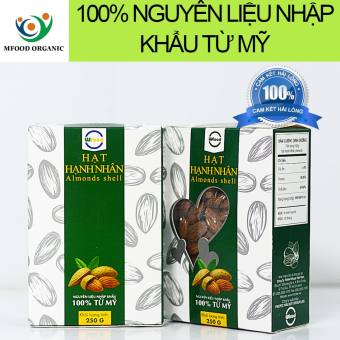 Hạnh Nhân Tách Vỏ Hộp 250g