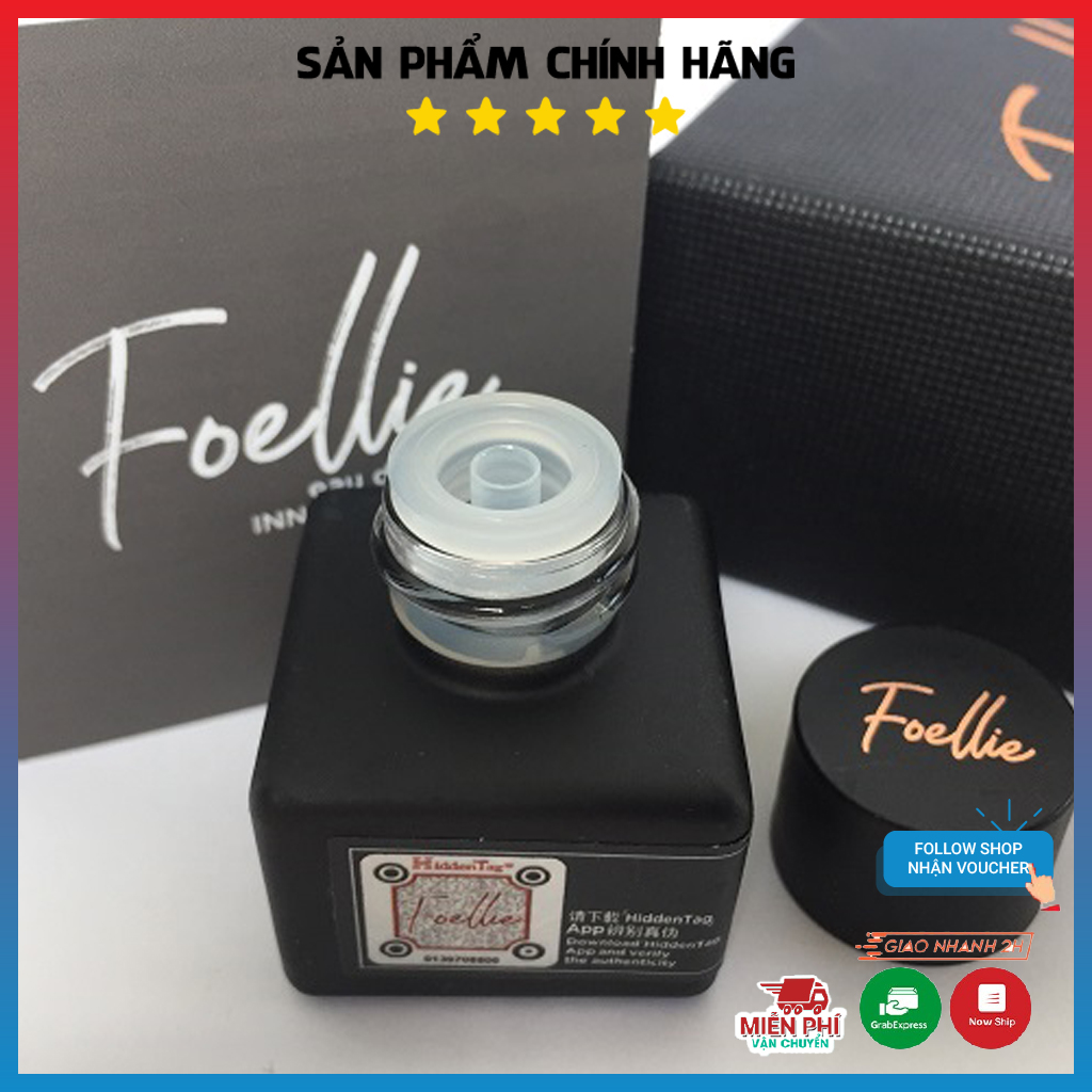 (Che Tên Khi Giao) Nước hoa cô bé Foellie Eau De Innerb Perfume 5ml màu đen - nước hoa kín Hàn Quốc hương thơm nồng nàn mãnh liệt - Đậu Đỏ Buffalo