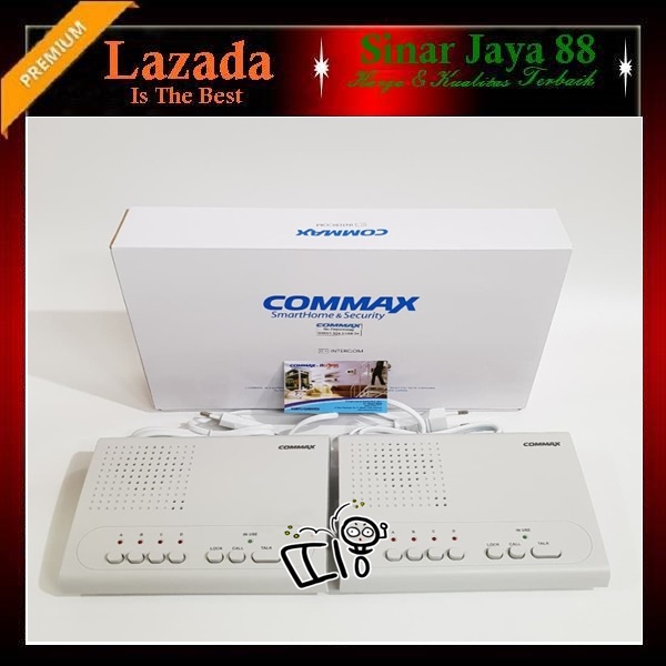 Intercom Wireless Commax WI-4C Putih (Sepasang) Harga 1,200,000 rupiah*Gratis Ongkir