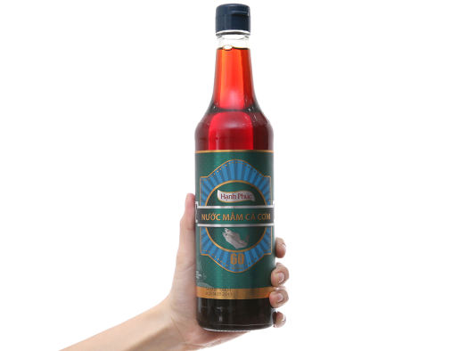 Nước mắm cá cơm Hạnh Phúc 60 độ đạm chai 500ml