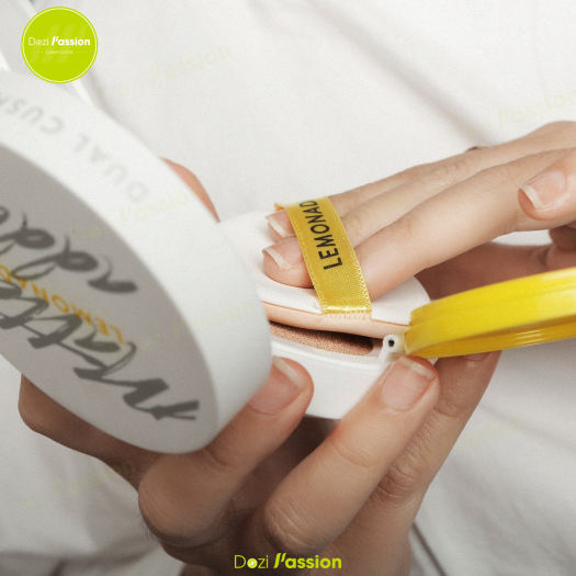 Phấn Nước Lemonade Che Phủ Tốt Bền Màu Kiềm Dầu Có Kèm Face Filler - Lemonade Matte Addict Dual Cushion 16g